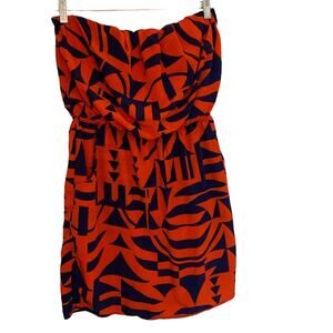 Peaches n cream strapless dress Size Large